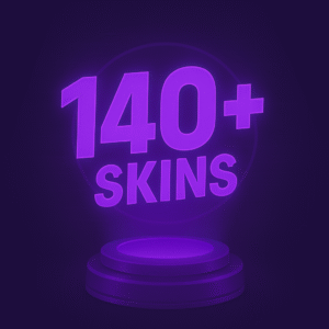140 - 270 Skins| With E-Mail Access