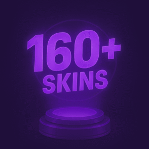 160 - 300 Skins | With E-Mail Access