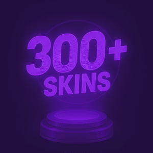 300 - 600 Skins | With E-Mail Access
