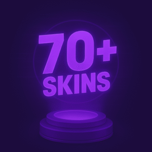 70 - 200 Skins| With E-Mail Access